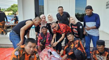Satu Ekor Sapi Qurban Gubernur Al Haris Disembelih Di Markas Besar MPW Pemuda Pancasila Jambi