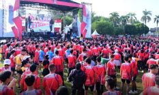 Presisi Merdeka Run 2025, Ribuan Warga Jambi Berlari Sambut HUT RI ke-80
