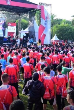 Presisi Merdeka Run 2025, Ribuan Warga Jambi Berlari Sambut HUT RI ke-80