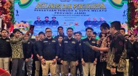 Deklarasi dan Pengukuhan Pemuda dan Supik Melayu Jambi, Foto:Kabarina.com