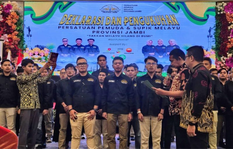 Deklarasi dan Pengukuhan Pemuda dan Supik Melayu Jambi, Foto:Kabarina.com