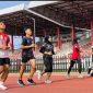 Foto: Atlet Teakwondo Jambi saat Lakukan Tes Fisik