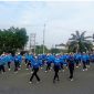 Foto: Senam bersama KONI Provinsi Jambi