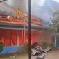 Foto: Tangkapan layar Kebakaran SMP 20 Kota Jambi