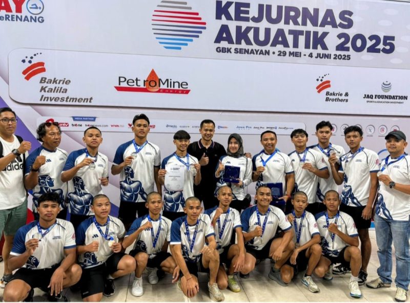Foto: Atlet Polo Air Jambi
