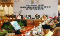 Gubernur Al Haris Terima Kunker Panja Migas Komisi XII DPR RI