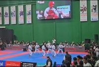 Foto: Atlet Kempo Jambi PON Beladiri Kudus 2025