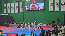 Foto: Atlet Kempo Jambi PON Beladiri Kudus 2025