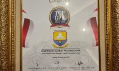 Pemprov Jambi Raih TOP GPR Award 2025, Satu-satunya di Indonesia