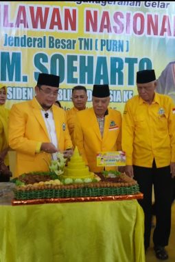 Syukuran Gelar Pahlawan Soeharto, Golkar Jambi: Momentum Kuatkan Moral dan Semangat Kekaryaan