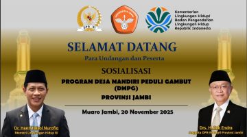 Cek Endra Dorong Penguatan Peran Masyarakat dalam Program Desa Mandiri Peduli Gambut