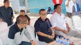 Foto: Wakil Ketua KONI Provinsi Jambi, Adri, SH.MH saat pembukaan Kejurprov Renang 2025
