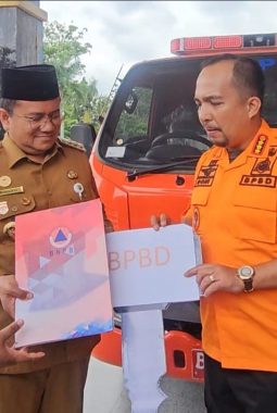 BPBD Baru Dibentuk, Wali Kota Jambi Langsung Dapat Dukungan Logistik dari BNPB