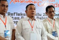 Foto: Ketua DPC Gerindra Tebo Pardamean Ritonga, S.Pd.I, Di dampingi Pengurus 