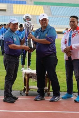 Buka Gubernur Jambi Cup di Stadion Swarnabhumi, Al Haris Harap Lahir Talenta Sepak Bola Jambi